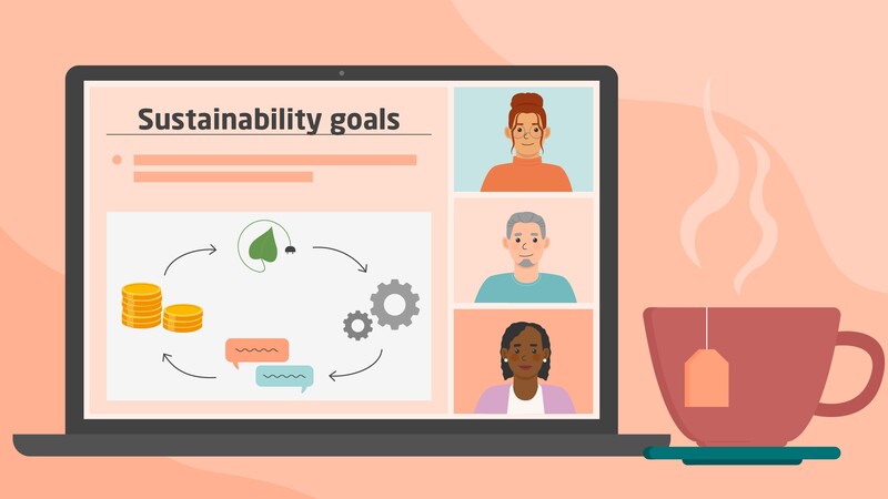 illustration sustainability goals